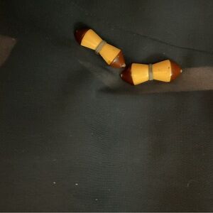 Bakelite clips for shoes or brooches